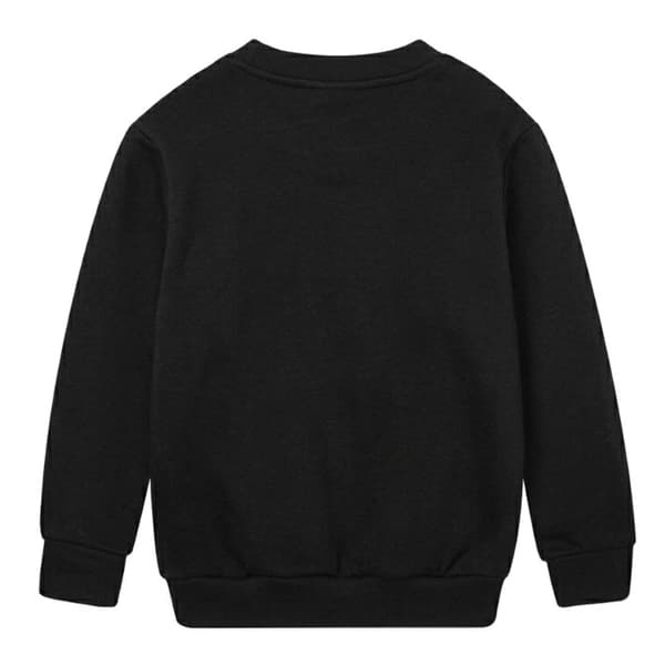 Mantis Barn/Barn Essential Ekologisk Sweatshirt 2-3 År Svart Black 2-3 Years