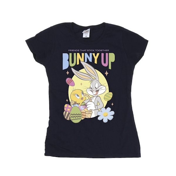 Looney Tunes Dam/Damer Bunny Up Bomull T-shirt XXL Marinblå Navy Blue XXL