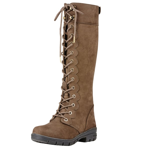 Dublin Womens/Ladies Admiral Läderstövlar 3 UK Chokladbrun Chocolate Brown 3 UK