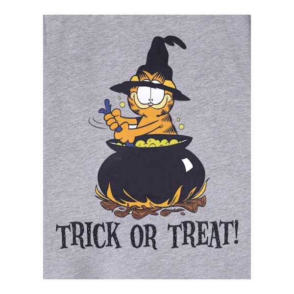 Garfield Boys Trick Or Treat T-Shirt 3-4 år Gråmelerad Grey Marl 3-4 Years