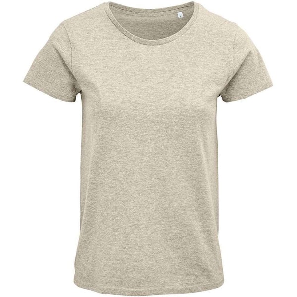 SOLS Dam/Kvinnor Crusader Heather Ekologisk T-shirt S Beige Beige S