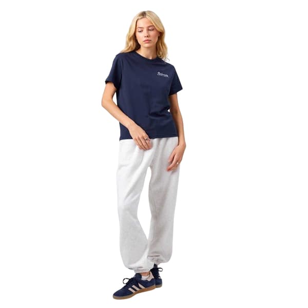 Original Creator Dam/Dam Synchronicity Enfärgad Klassisk T-shirt Midnight Blue 8 UK