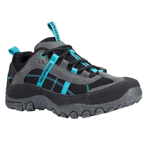 Trespass Womens/Ladies Fell Lätta Vandringsskor 7 UK Char Charcoal/Teal 7 UK