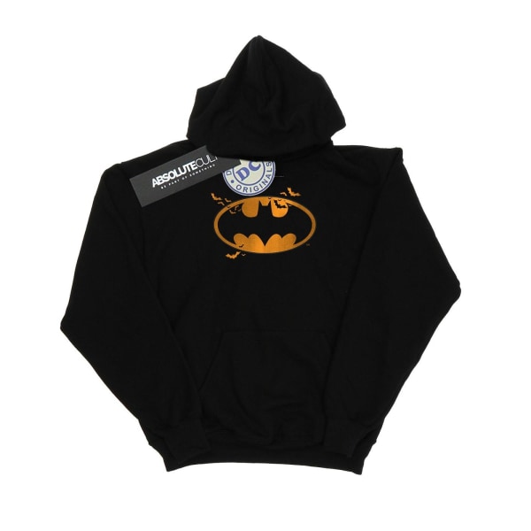 DC Comics Boys Batman Halloween Logo hoodie 5-6 år Svart Black 5-6 Years