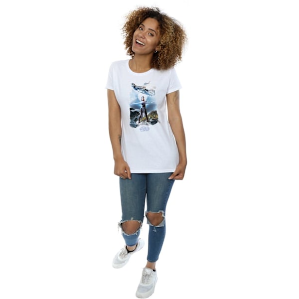 Star Wars: The Last Jedi Dam/Damer Rey Millennium Falcon Co White L
