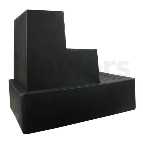 Classic Showjumps Thread Standard Horse Mounting Block One Size Black One Size