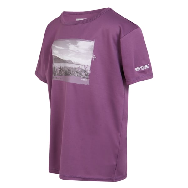 Regatta Barn/Kids Alvardo VIII Foto T-shirt 15-16 År Sunset Purple 15-16 Years