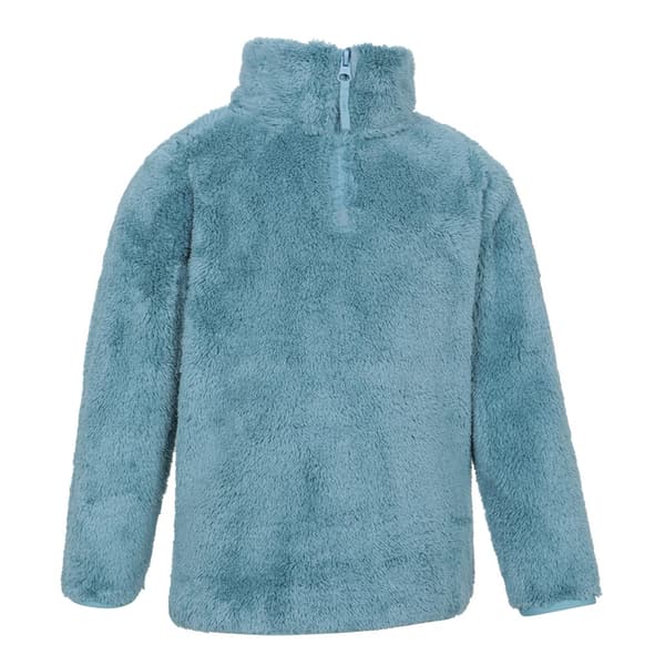 Mountain Warehouse Barn/Barn Teddy Half Zip Fleecetröja 2-3 Teal 2-3 Years