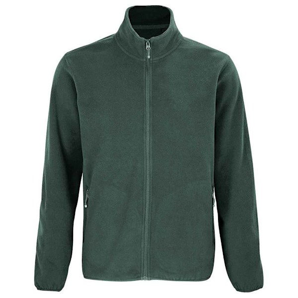 SOLS Herr Factor Återvunnen Fleecejacka 4XL Skogsgrön Forest Green 4XL