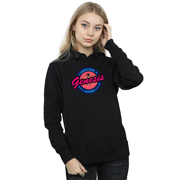 Genesis Womens/Ladies Neon Logo Hoodie S Svart Black S