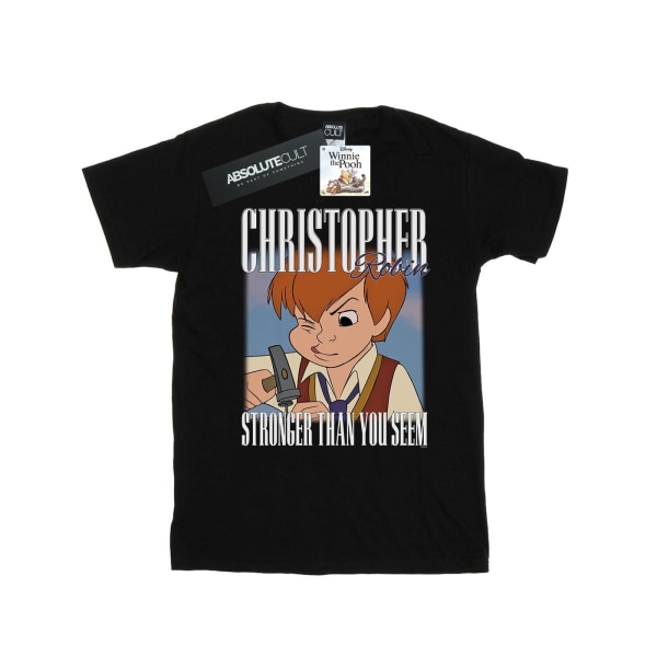 Disney Mens Nalle Puh Christopher Robin Montage T-shirt 3 Black 3XL