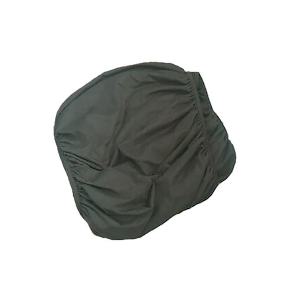 Belledorm Faux Suede Divan Base Wrap (19in) Dubbel Kol Charcoal Double