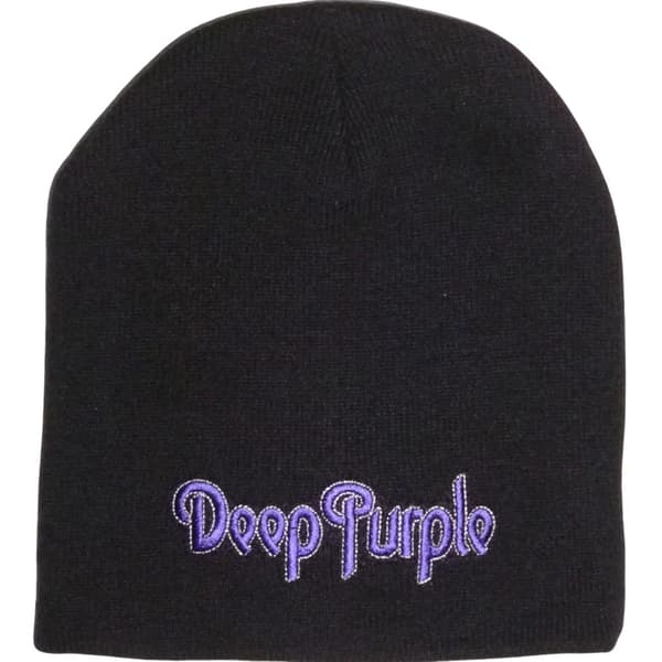 Deep Purple Unisex Vuxen Logo Mössa One Size Svart Black One Size