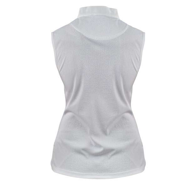 Aubrion Dam/Dam Sleeveless Stock Shirt 8 UK Vit White 8 UK