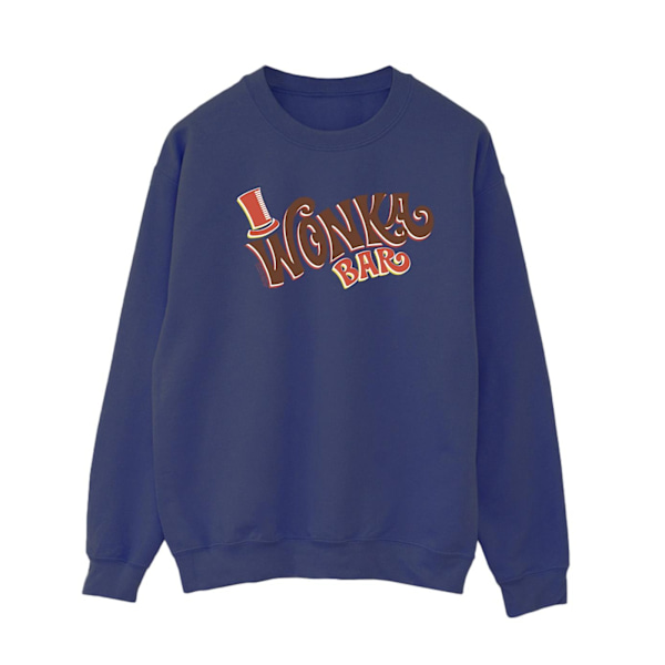 Willy Wonka Dam/Dam Bar Logo Sweatshirt 5XL Marinblå Navy Blue 5XL