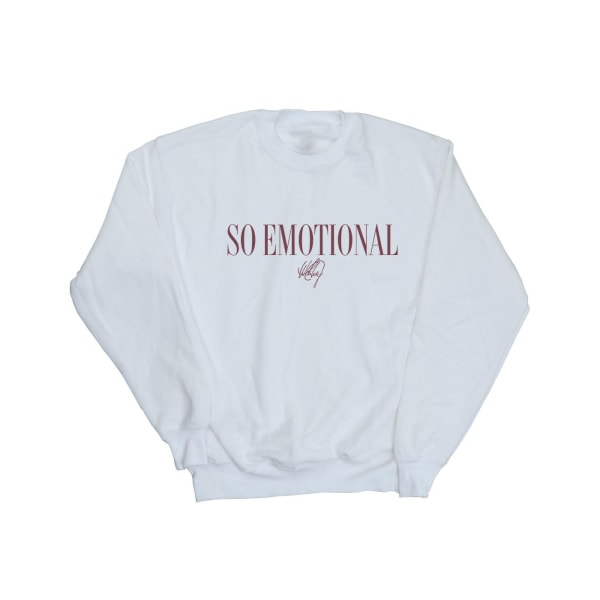 Whitney Houston Boys So Emotional Sweatshirt 12-13 år Vit White 12-13 Years