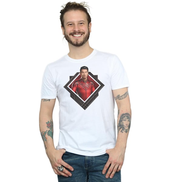 Marvel Herr Shang-Chi And The Legend Of The Ten Rings Foto Crest T-Shirt White S