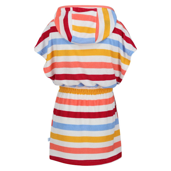 Regatta Barn/Barn Bernessa Randig Frotté Poncho 11-12 Multicoloured 11-12 Years
