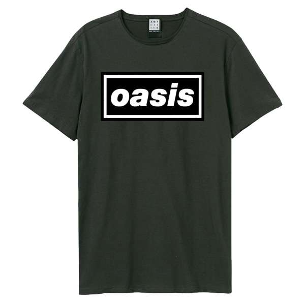 Oasis Unisex Vuxen Logotyp T-shirt L Charcoal Charcoal L