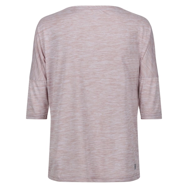 Regatta dam/dam Pulser II 3/4-ärmad T-shirt 12 UK Dusky Dusky Rose 12 UK