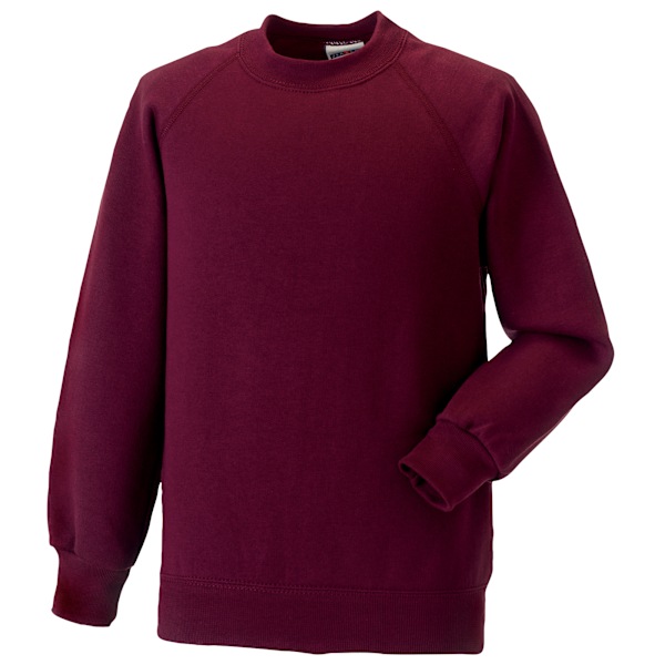 Jerzees Schoolgear Barn Raglanärm Sweatshirt 9-10 Burg Burgundy 9-10