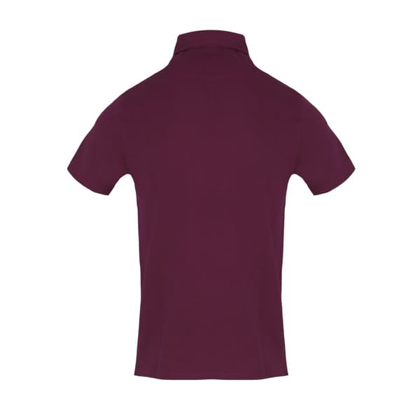 Aquascutum Herr Triangle Logo Pikétröja M Röd Red M