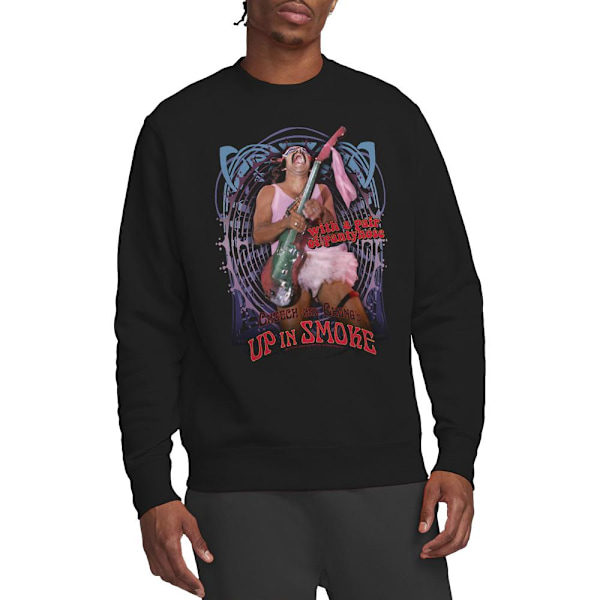 Cheech & Chong Unisex Vuxen Up In Smoke Tights Sweatshirt L Black L