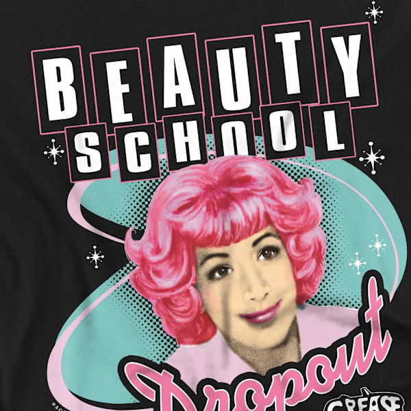 Grease Unisex Vuxen Beauty School Dropout T-Shirt L Svart Black L