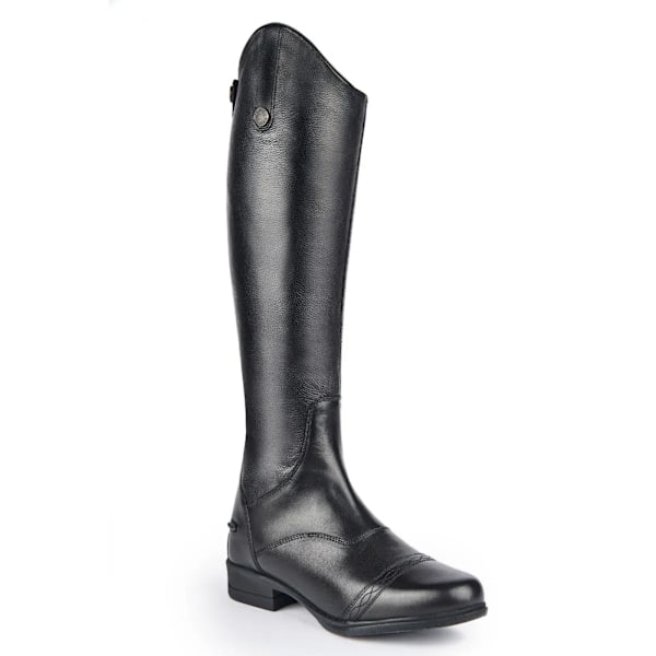 Moretta Dam/Dam Aida Läder Långa Ridstövlar 4 UK Smal Black 4 UK Narrow
