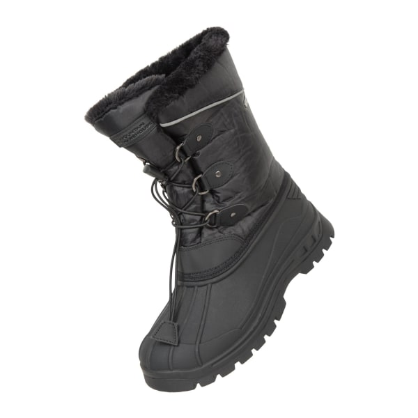 Mountain Warehouse Childrens/Kids Whistler Adaptive Snow Boots Black 12 UK Child