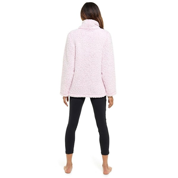 Foxbury Dam/Dam Half Zip Sherpa Fleece Top 20-22 UK Rosa Pink 20-22 UK