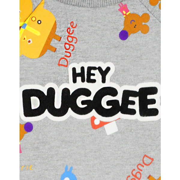 Hey Duggee Boys Squirrel Club Långärmad tröja 12-18 mån Grey/Multicoloured 12-18 Months