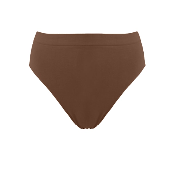Silky Girls Dance Seamless High Cut Brief (1 plagg) 4-6 år Dark Nude 4-6 Years
