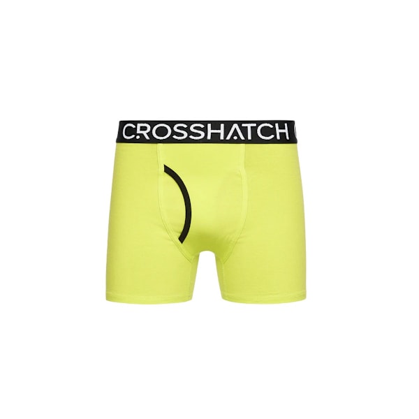 Crosshatch Mens Trioglow Bright Boxer Shorts (3-pack) XL Bla Black XL