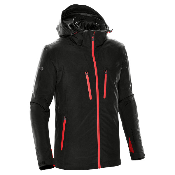 Stormtech Mens Matrix System Jacket 2XL Svart/Ljusröd Black/Bright Red 2XL