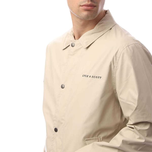 Lyle & Scott Herr Coach Jacka S Beige Beige S