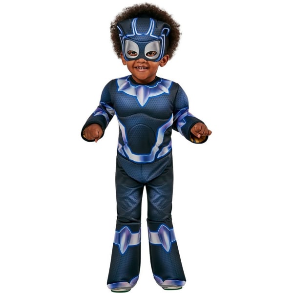 Spidey And His Amazing Friends Childrens/Kids Black Panther Cos Blue/Black 3-4 Years