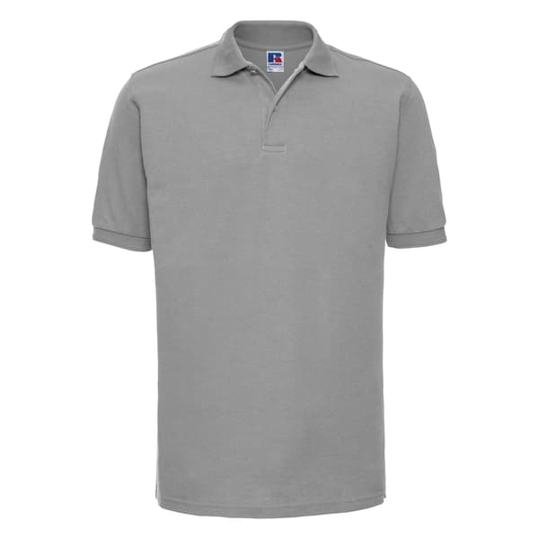 Russell Herr Ripple Krage & Manschettar Kortärmad Polotröja S Vit White S