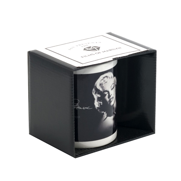 Marilyn Monroe Noir Mugg En Storlek Vit/Svart White/Black One Size