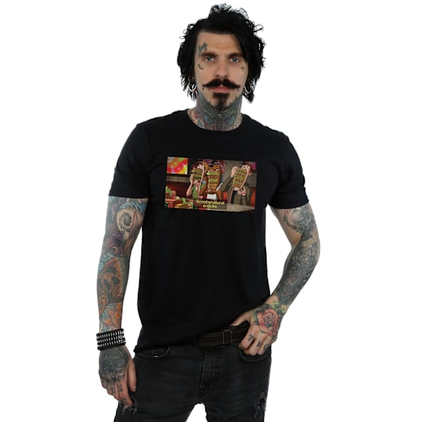Scoobynatural Mens Supernatural Snacks T-Shirt XXL Svart Black XXL