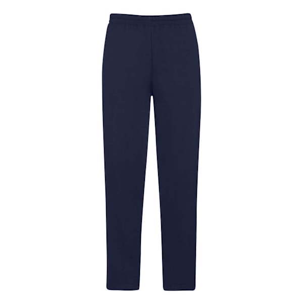 Fruit of the Loom Herr Open Hem Joggingbyxor L Deep Navy Deep Navy L