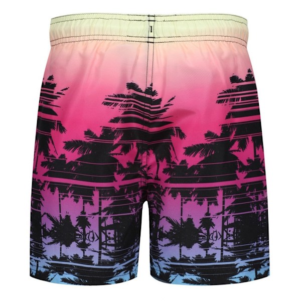 RIPT Essentials Pojkar Palm Tree Badshorts 3-4 År Rosa Pink 3-4 Years