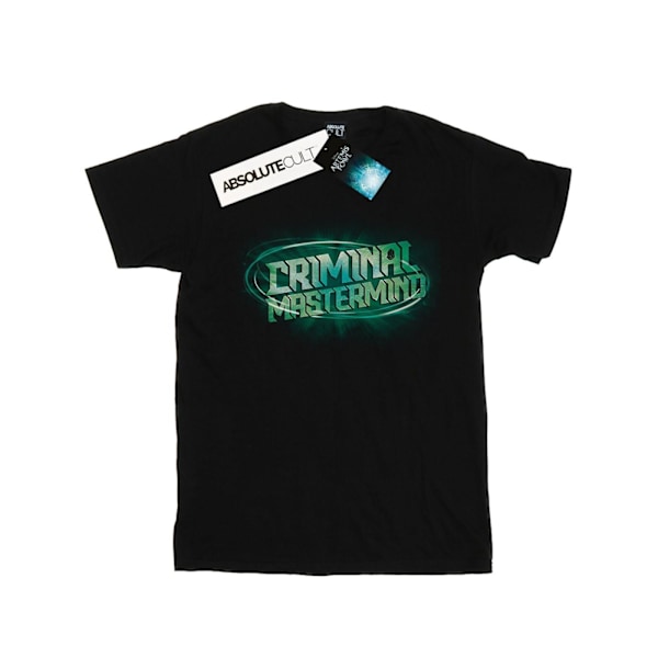 Disney Girls Artemis Fowl Criminal Mastermind Bomull T-shirt 9- Black 9-11 Years