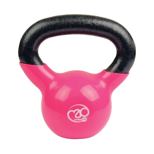 Fitness Mad Kettlebell 4kg Rosa/Svart Pink/Black 4kg