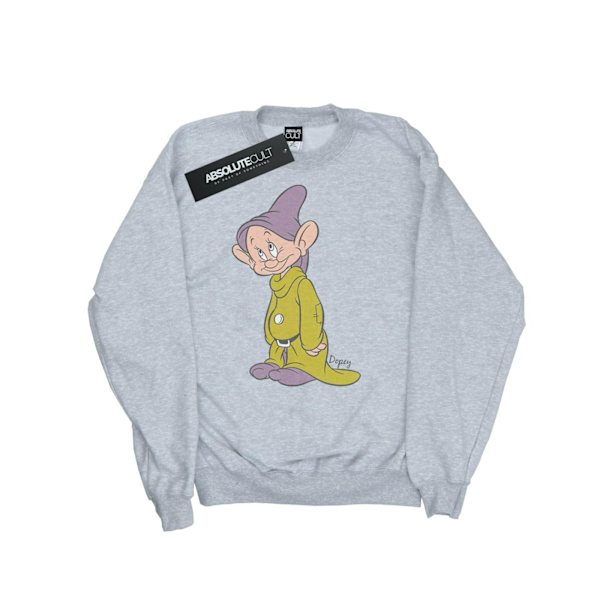 Disney Boys Classic Dopey Sweatshirt 7-8 år Sports Grey Sports Grey 7-8 Years