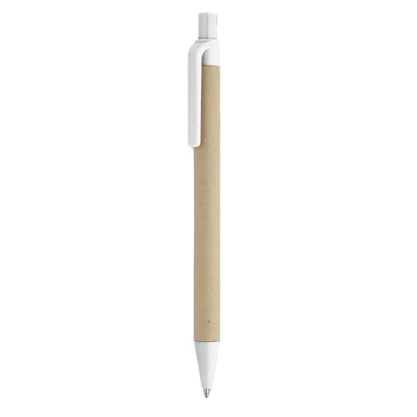 MidOcean Tecknad Papperskulspetspenna One Size Vit White One Size