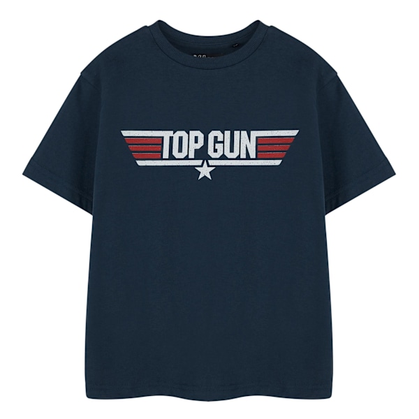 Top Gun Boys Mini Me T-shirt med korta ärmar, 3-4 år, marinblå Navy 3-4 Years