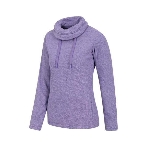 Mountain Warehouse Dam/Dam Hebridean Fleece Tröja med Krage Grape 12 UK