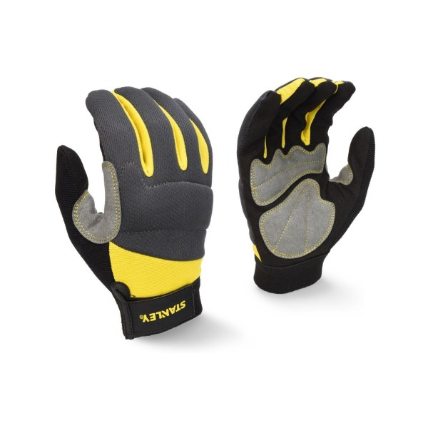 Stanley Unisex Adult Performance Safety Gloves One Size Grå/Bl Grey/Black/Yellow One Size