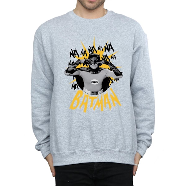 DC Comics Herr Batman TV-serie Nananana Sweatshirt XL Sports G Sports Grey XL